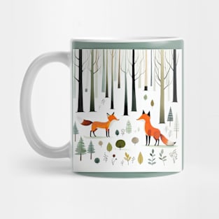 Forest Foxes Mug